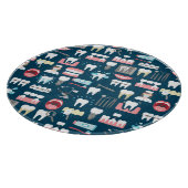 Dental Clinic Kantoor Pattern Snijplank (Hoek)