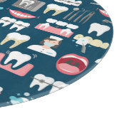 Dental Clinic Kantoor Pattern Snijplank (Hoek)