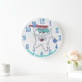 Dental Clock Fun Glitter Custom Grote Klok (Huis)
