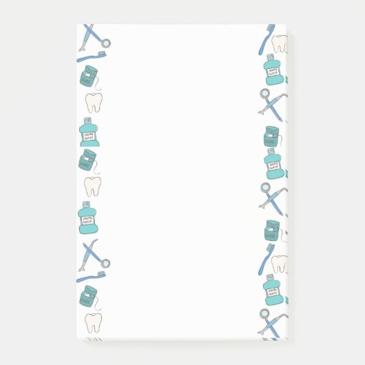 Dental design notitieblok post-it® notes (Voorkant)