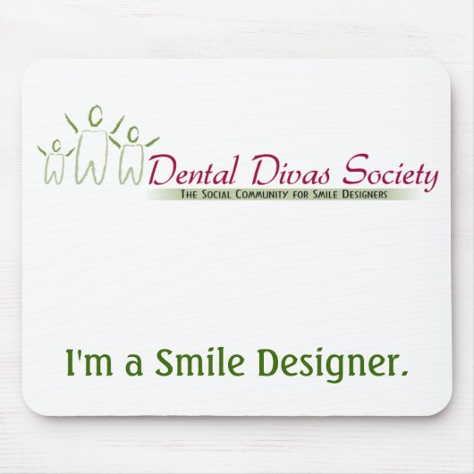 Dental Diva Mousepad Muismat (Voorkant)