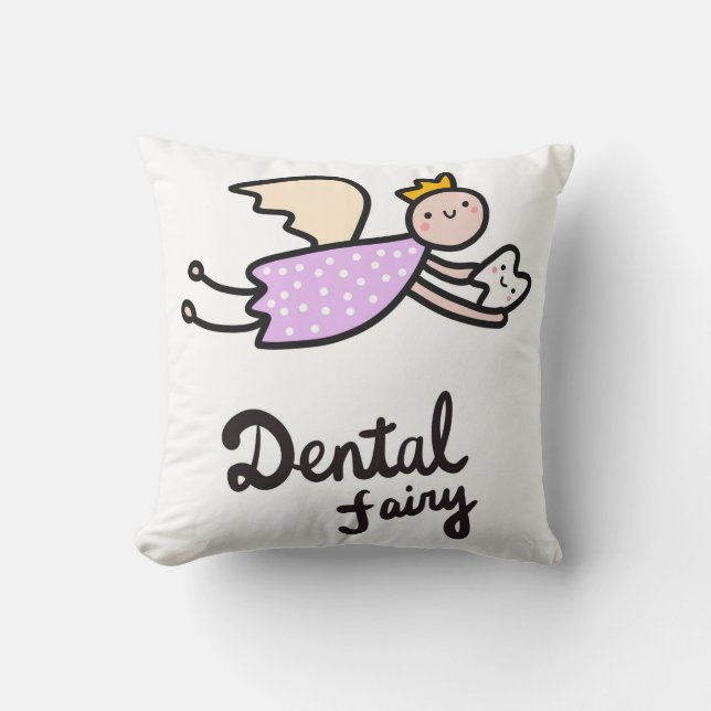 Dental Fairy Kussen (Voorkant)