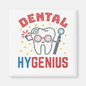 Dental Hygenius Hygienist RDH Funny Appreciation Magneet (Voorkant)