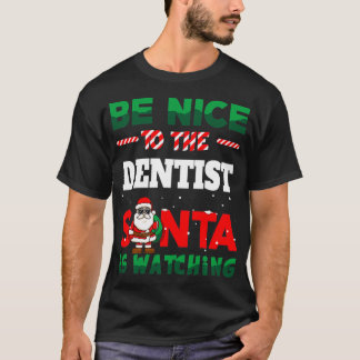 Dental Hygiene Gift Ugly Kerstmis is aardig voor T-shirt