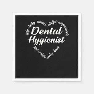 Dental Hygienist Dental Hygienist Heart Word Cloud Servet