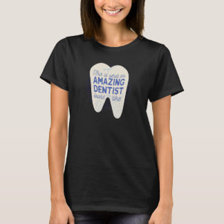 Dental Hygienist Mannen Vrouwen Tandheelkundige As T-shirt