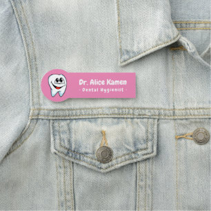 Dental Hygienist   Teeth Logo Naamplaatje