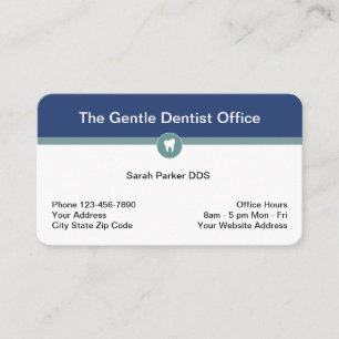 Dental Industry Kantoor Moderne Design Visitekaartje