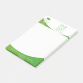 Dental Médicale Mint Leaf Tooth - Post-it® Notes (Incliné)