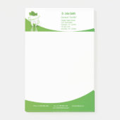 Dental Médicale Mint Leaf Tooth - Post-it® Notes (Devant)