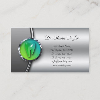 Dental Molar Carte de visite Dentist Logo dent