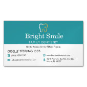 Dental Office Dentistry  Magnetisch Visitekaartje (Voorkant)
