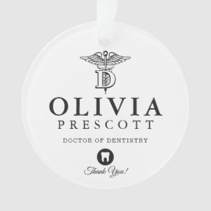 Dental Professional Afstuderen Pensionering Ornament