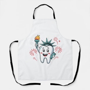Dental Squad 4 juli Tandarts Leuke Amerikaan   Schort
