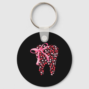 Dental Squad Valentijnskaarten Cute Heart Tanden D Sleutelhanger