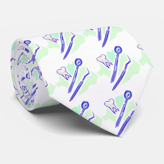 Dental Stropdas - Mirror & Explorer (Opgerold)