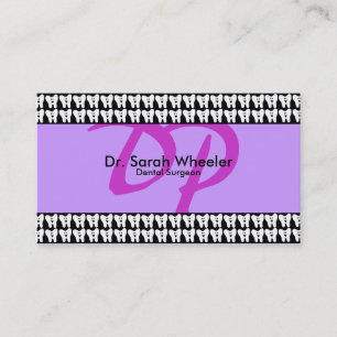 Dental Surgeon Visitekaartje - Monogram