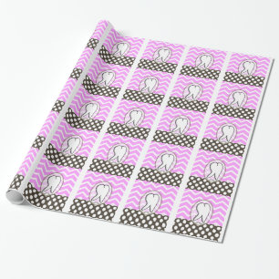 Dental Tooth Chevron Design II Cadeaupapier