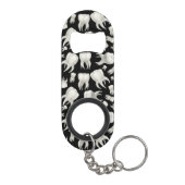 Dentale droomtandsters Tooth Bottle Open Sleutelhanger Flessenopener (Achterkant)