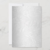 Dentelle & Baptême croisé / Invitation Christening (Dos)