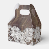 Dentelle blanche | Ballotins de Fête des mariées e (Arrière)