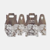 Dentelle blanche | Ballotins de Fête des mariées e (Déplié)