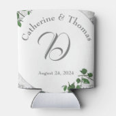 Dentelle blanche et Feuille Rose Glacière (Dos)