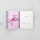 Dentelle blanche rose Merci (Intérieur)