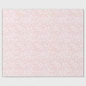 Dentelle blanche sur papier cadeau Mariage rose (Plat)