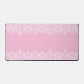 Dentelle blanche sur rose (Recto)