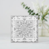 Dentelle céramique carte grise noir (Debout devant)