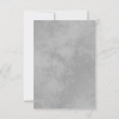 Dentelle d'argent sur Blush Pink Love & Merci Mari (Dos)