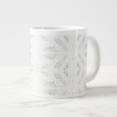 DENTELLE DE BATTENBURG Grand Mug (Devant droit)