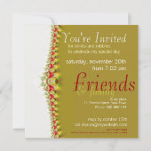 Dentelle délicate Invitation spéciale (Dos)