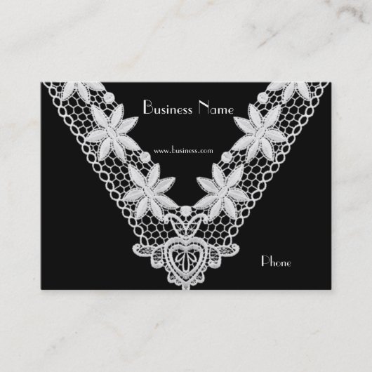 Dentelle d'entreprise de carte de profil (003) (Devant)