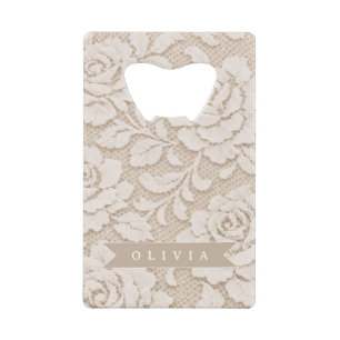 Dentelle d'ivoire personnalisée Élégante Mariée Vi