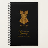 Dentelle d'or Lingerie Lingerie Boutique Planner (Devant)