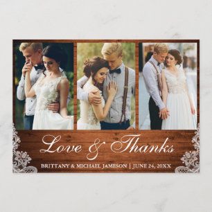 Dentelle en bois rustique 3 Photo Amour et Merci