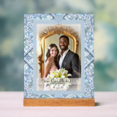 Dentelle en céramique bleu clair (Neutre)