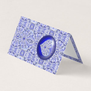 Dentelle en céramique Bleu de Grèce