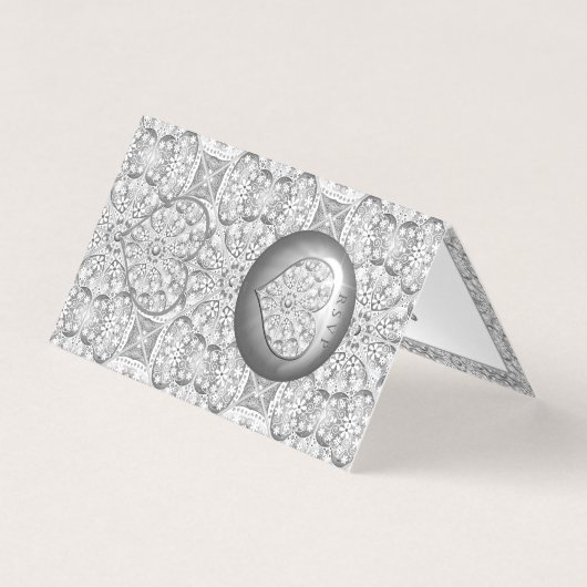 Dentelle en céramique Gris (Front)