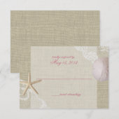 Dentelle et sable Dollar Beach Réponse (Devant / Derrière)