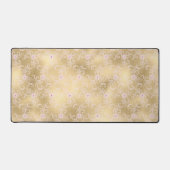 Dentelle florale rose or (Recto)