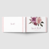 Dentelle florale rustique aquarelle livre d'hôtes  (Complet)