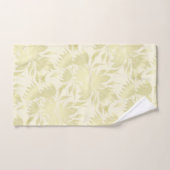Dentelle Florale Texturée Golden Beige (Serviette à main)
