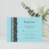 Dentelle française RSVP (turquoise) (Debout devant)