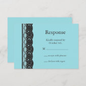 Dentelle française RSVP (turquoise) (Devant / Derrière)