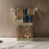 Dentelle grecque Renaissance Black Gold Beige Serv