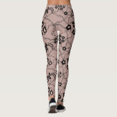 Dentelle Motif Leggings (Dos)
