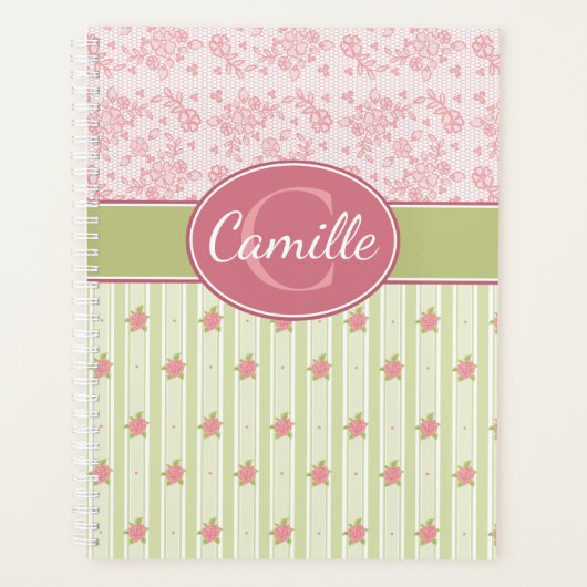 Dentelle personnalisée et jardin anglais (Devant)